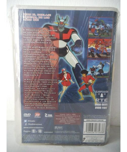 Mazinger Z La Serie Completa Dvd Original