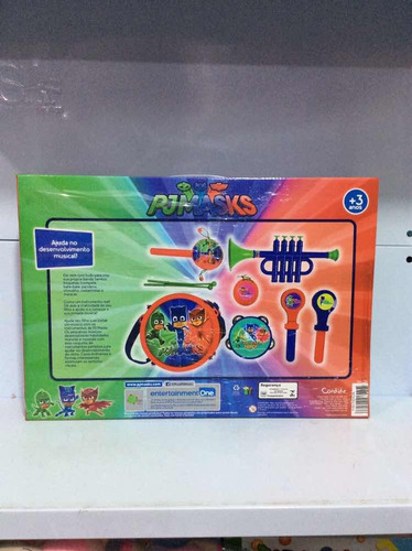 Pj Masks Conjuntobde Instrumentos Musicais