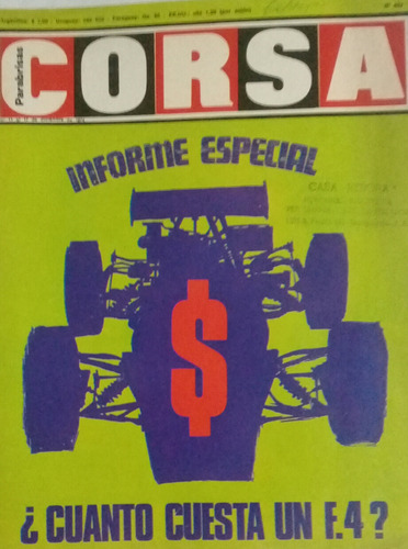 Corsa 447 Cuanto Cuesta Un F4? ,garcia Veiga,actividad Zonal