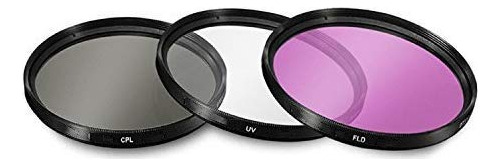 Commander Optics Pro Hd 2.283 In 3pc Kit Filtro Uv Cpl