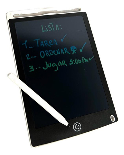 Pizarra Infantil Magica Tablet Lcd 8,5 Pulgada Color Blanco