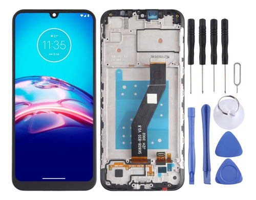 Sjpm Pantalla Tft Lcd Negra For Motorola Moto E6s Xt2053