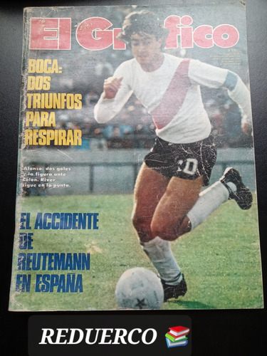 El Gráfico 3165 Alonso Platense Boca Reutemann 3/6/1980