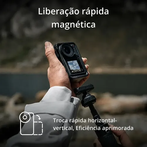 DJI Osmo Action 4 Combo Standard - câmera de ação a prova de água