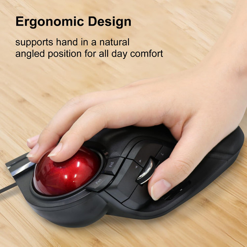 Mouse Inalámbrico Elecom M-ht1drbk Negro Doble Modo Ergonomi