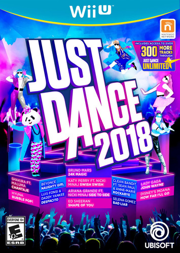 Videojuego Just Dance 2018 Ubisoft Nintendo Wii U