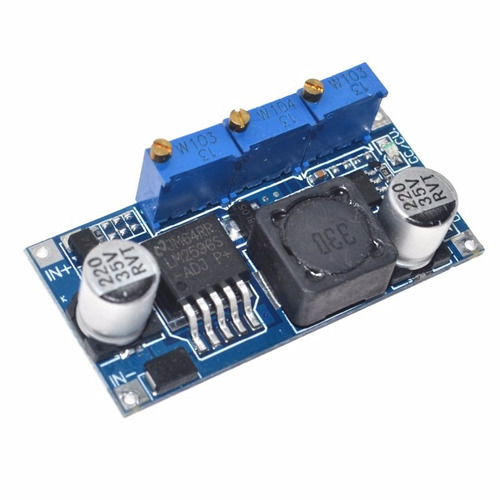 Led Driver Cc/cv Lm2596 Step Down Dc-dc 3 Preset Itytarg