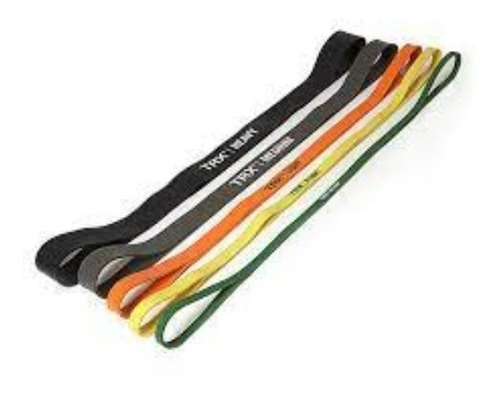 Imagen 2 de 9 de Trx Set Strenght Band Xxlight, Xlight, Light, Medium Y Heavy