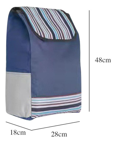 Bolsa De Compras Bolsa Reutilizable Plegable Para Carro De