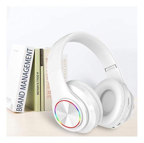 Producto Generico - Auriculares Bluetooth Sobre La Oreja, G. Color Blanco
