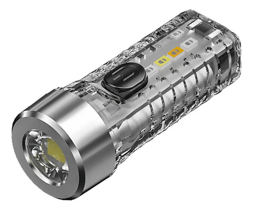 . 4 Mini Linterna Led, Linterna Portátil Roja Y Resistente