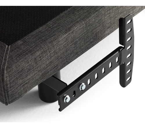 Soportes De Cabecera Para Cama Ajustable Negro