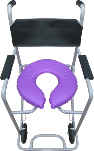 Assento Almofadado Estofado Para Cadeira De Banho - Biofl | Frete grátis