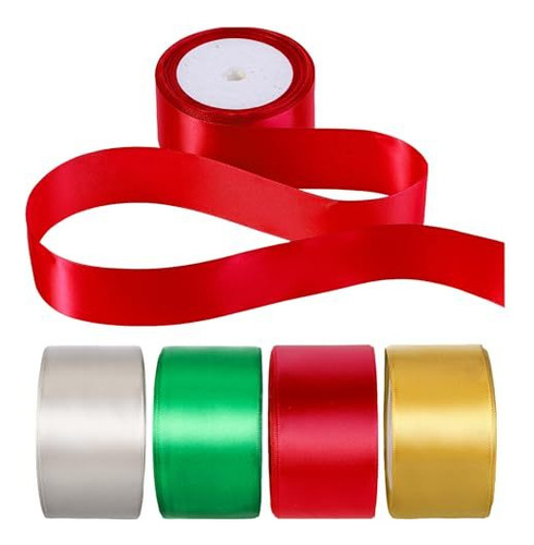 Giegxin 40 Yard Bulk Gift Satin Ribbon Rolls