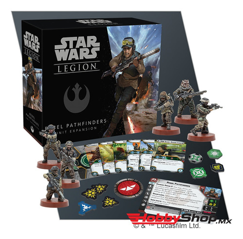 Asmodee - Star Wars: Legion - Rebel Pathfinders