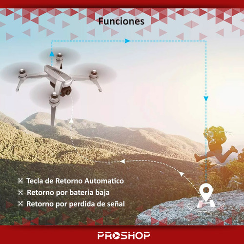 Imagen 5 de 10 de Drone Jjrc X5 Epik Pro Camara 2k Gps 5g Wifi Fpv Follow Me !