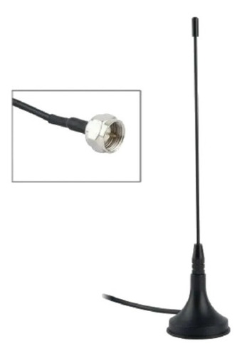 Antena Interna Mini Base Imã Cabo De 1.5m
