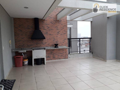 Imagem 26 de 26 de Cobertura 2 Dormitórios Com 1 Suíte ( Espaço Gourmet - 2 Vagas ) À Venda De 144,00 M² Por R$ 680.000 - B. Assunção - São Bernardo Do Campo/sp - Co0016
