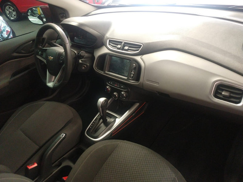 Onix Hatch Lt 1.4 Automatico Flex 8v 2018 Vermelho Un Dona !