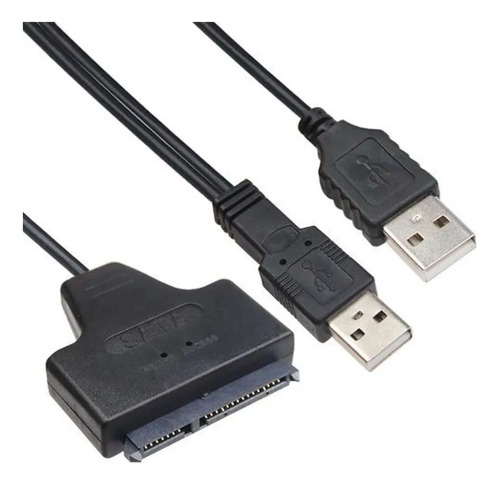 Cabo Adaptador Conversor Ssd Hd Sata 2.5' 3.5' Para Usb 2.0