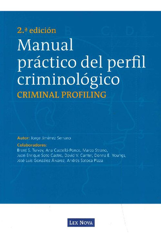 Libro Manual Práctico Del Perfil Criminológico De Juan Enriq