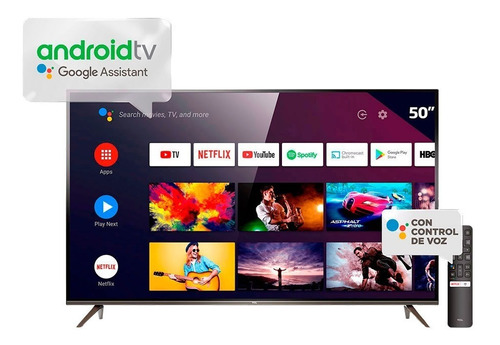 Smart  Tv Tcl 50  Led L50p8m 4k Android Cuotas