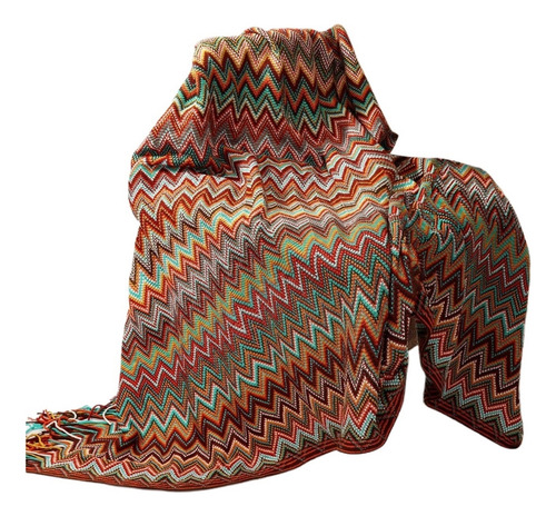 Manta De Cobija Punto Sofá Y Cama, Boho Manta Suave Y Cálido