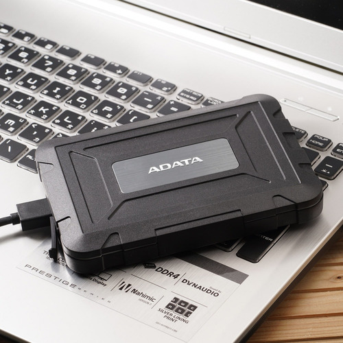 Imagen 4 de 10 de Caja Externa Antigolpes Usb 3.1 Adata Ed600 Disco Duro 2.5''