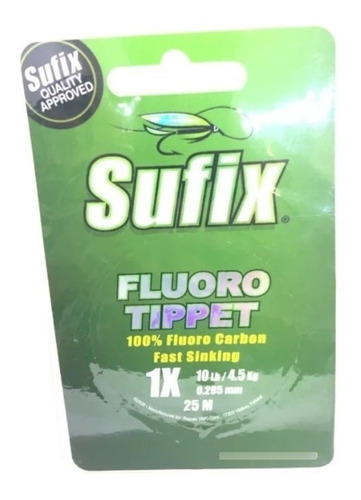 Tippet Fluoro Carbon Sufix 1 X Pesca Con Mosca - Strikefly