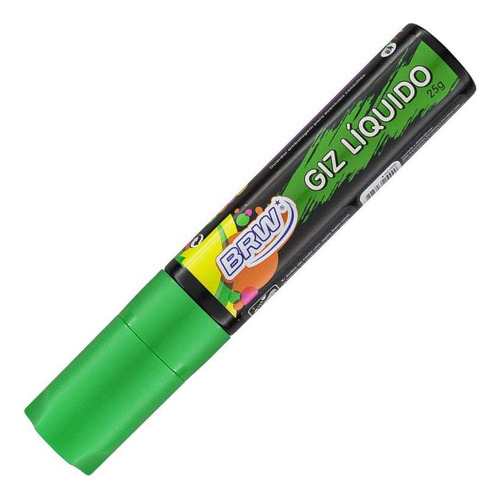 Giz Líquido 15mm 25g Color Brw- Verde