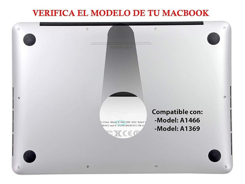 Funda Protector Carcasa Para Macbook Air 13 A1466 A1369 Mb