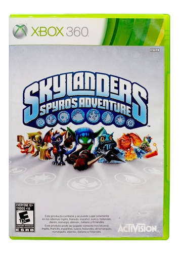 Skylanders Spyro's Adventure Xbox 360 En Español (Reacondicionado)