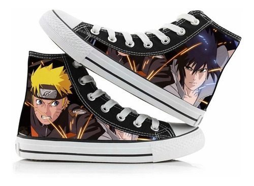 Zapatos De Lona Naruto Hokage Sneakers