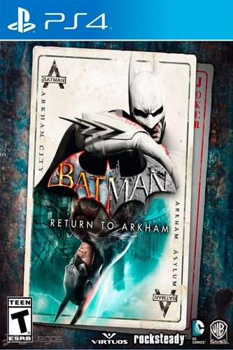 Ps4 Batman Return To Arkham Original Fisico Nuevo Sellado