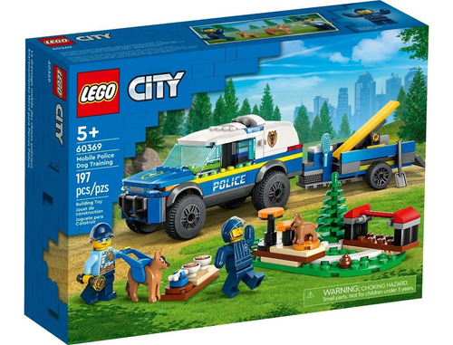 Lego® City - Entrenamiento Móvil Para Perros Policía (60369)