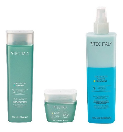 Shampoo Tratamiento Hi Moisturizing  Due Faccetta Tec Italy