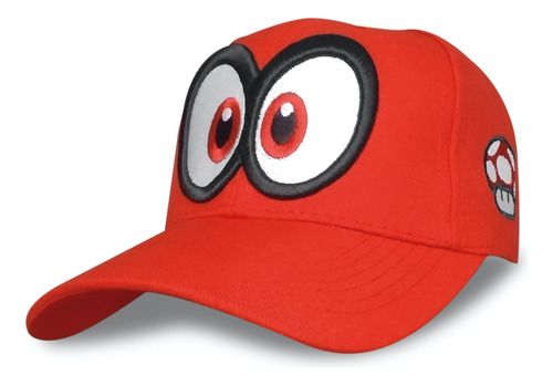 Gorra De Mario Bros Con Ojos