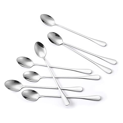 Kya60 Iced Tea Spoon, Ice Cream Spoon, Titanium Coated ...