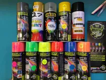 Comprar Pinturas Spray Acrílico 400ml\u002F285gr Plateado, Blanco, Negro