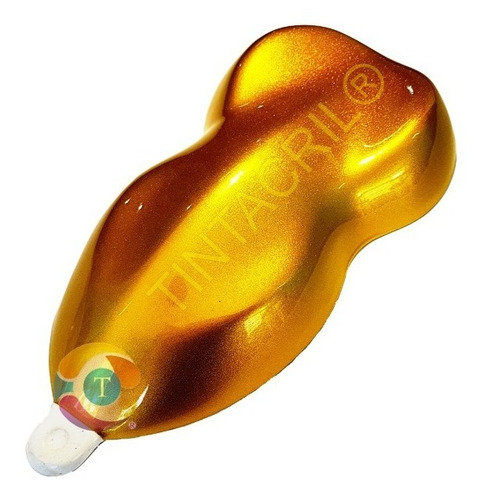 Imagen 5 de 9 de Pintura Candy Bicapa X 1 Lt. Dorado