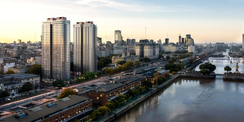 Tres Ambientes En Venta En El Piso 6 Con Cochera. Quartier Del Bajo. Torre 2