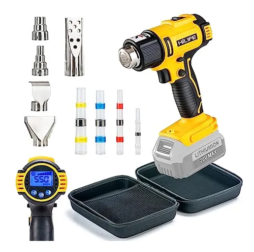Pistola De Calor Inalmbrica 20v Max Dewalt, Lcd, 2 Temp, 102