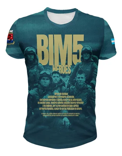 comprar Remera Homenaje Malvinas Argentinas Al Bim 5 Mod 20