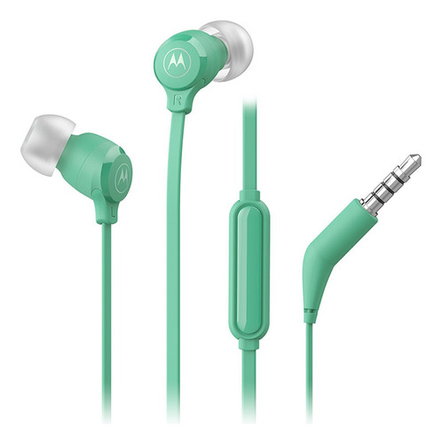 Fone De Ouvido Motorola Earbuds 3-s Com Microfone - Teal