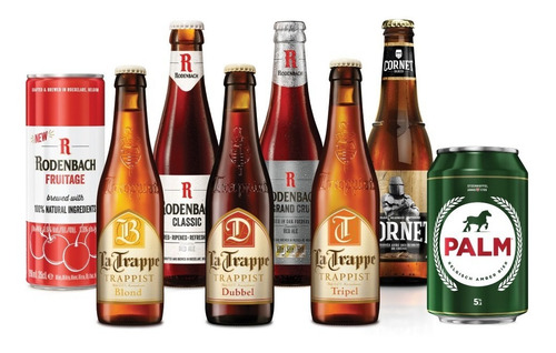 8 Pack De Cervezas Holandesas Y Bélgas Swinkels F. Brewers.