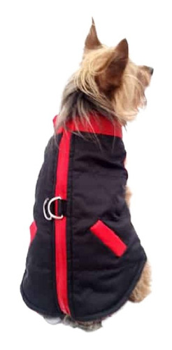 Chaleco Deportivo P/perro Color Rojo/negro Talla 5 Pet Pals