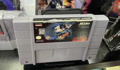 Batman Forever Snes Original Garantizado **play Again* (Reacondicionado)