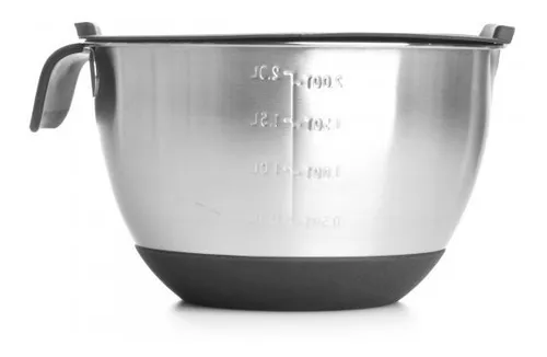 Bowl Batidor Medidor Acero Con Tapa Small 18cm Home Concept