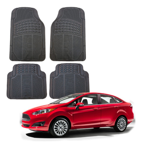 4 Tapetes Ford Fiesta 2011 2012 2013 2014 2015 2016 A 2020