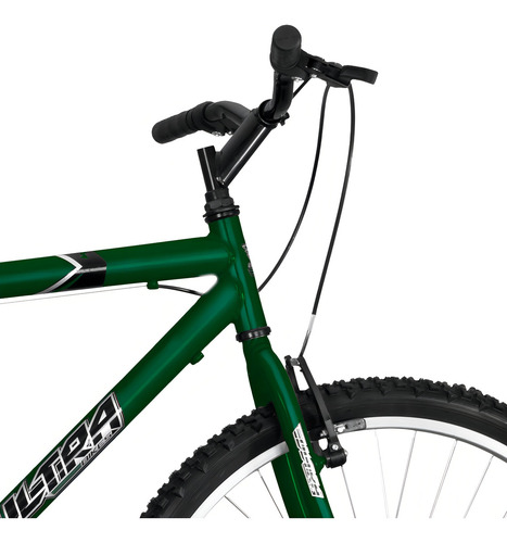Bicicleta Aro 26 Ultra Bikes Design Ergonômico Pro Tork Cor Verde
